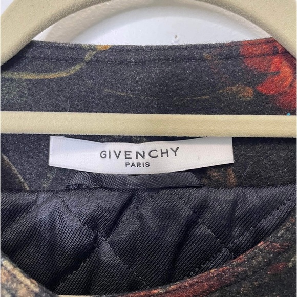 COPY - Floral print wool motorcycle jacket size 40, Givenchy - Picture 5 of 10
